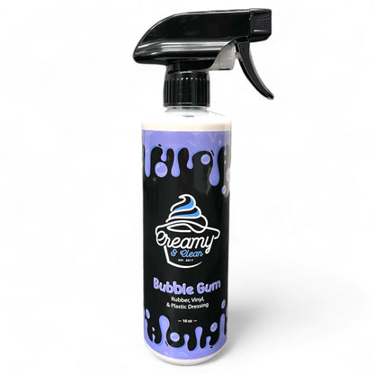 Bubble Gum Trim & Tire Protect and Shine - Premium Dressing for Rubber, Vinyl, and Plastic