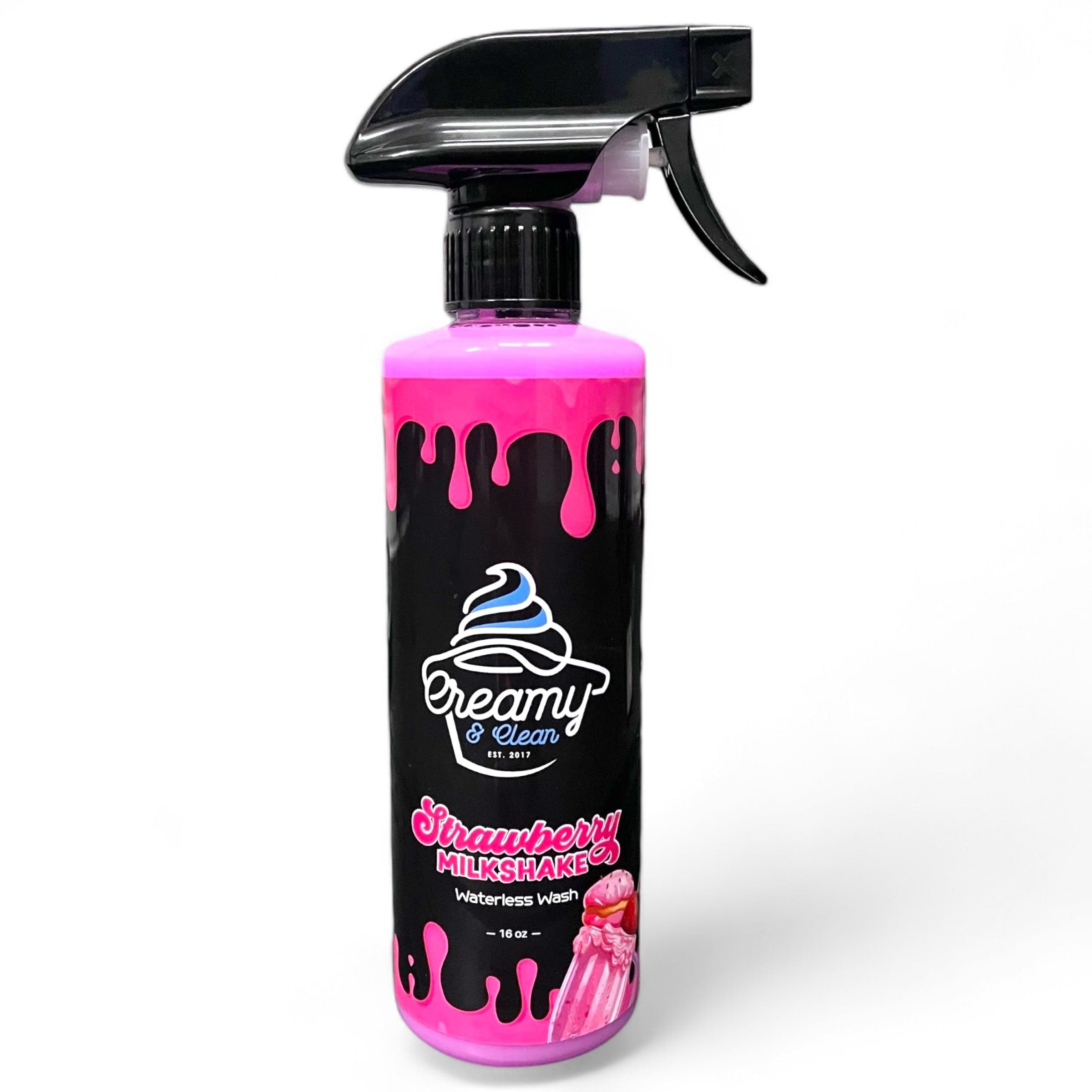 Strawberry Milkshake Waterless Wash - Ultimate Rinseless Car Wash for Quick Cleaning