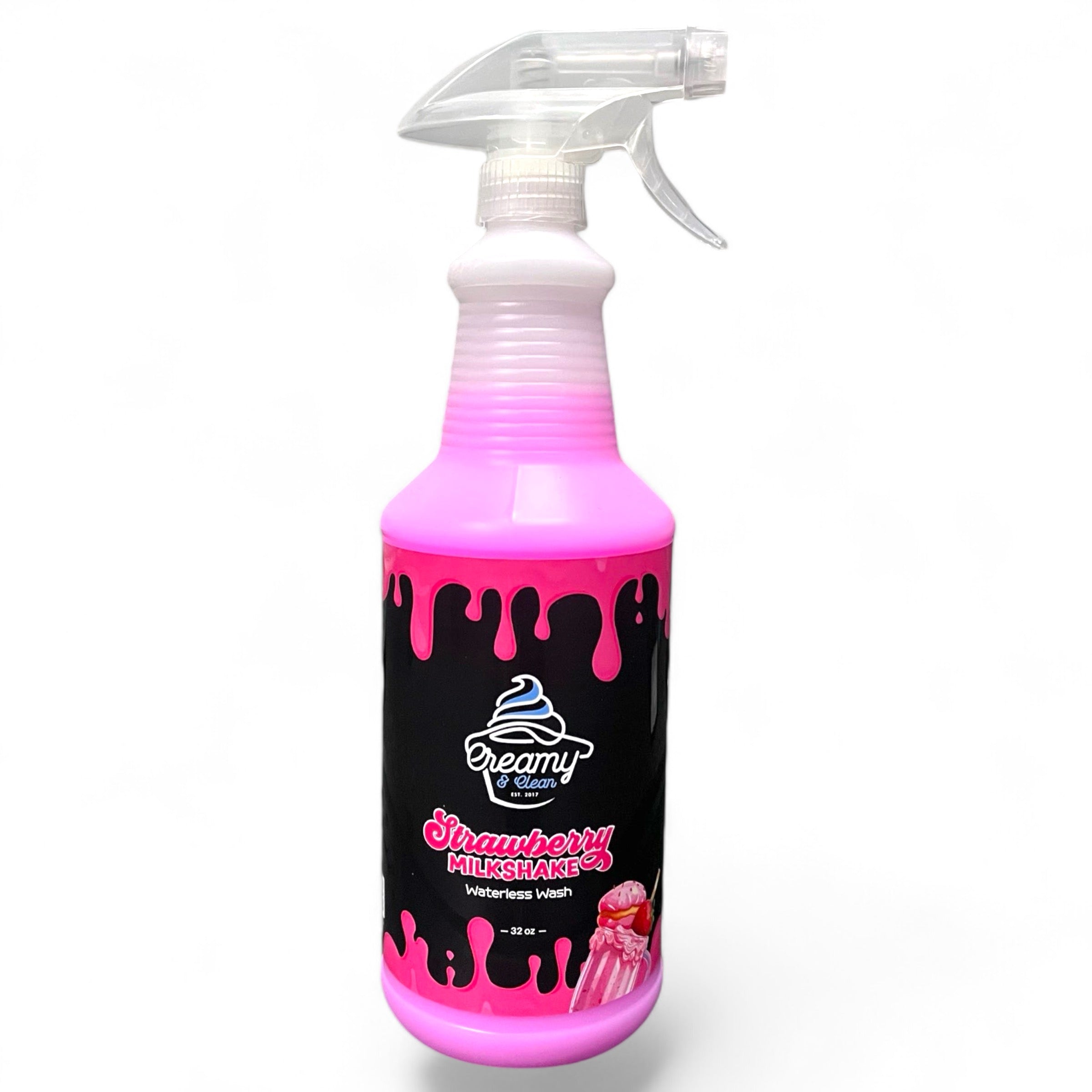 Strawberry Milkshake Waterless Wash - Ultimate Rinseless Car Wash for Quick Cleaning